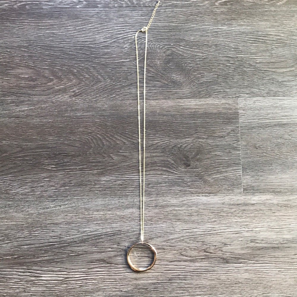 Eternity gold necklace